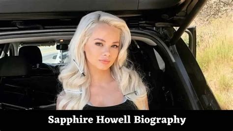 sapphire howell|Sapphire Howell .